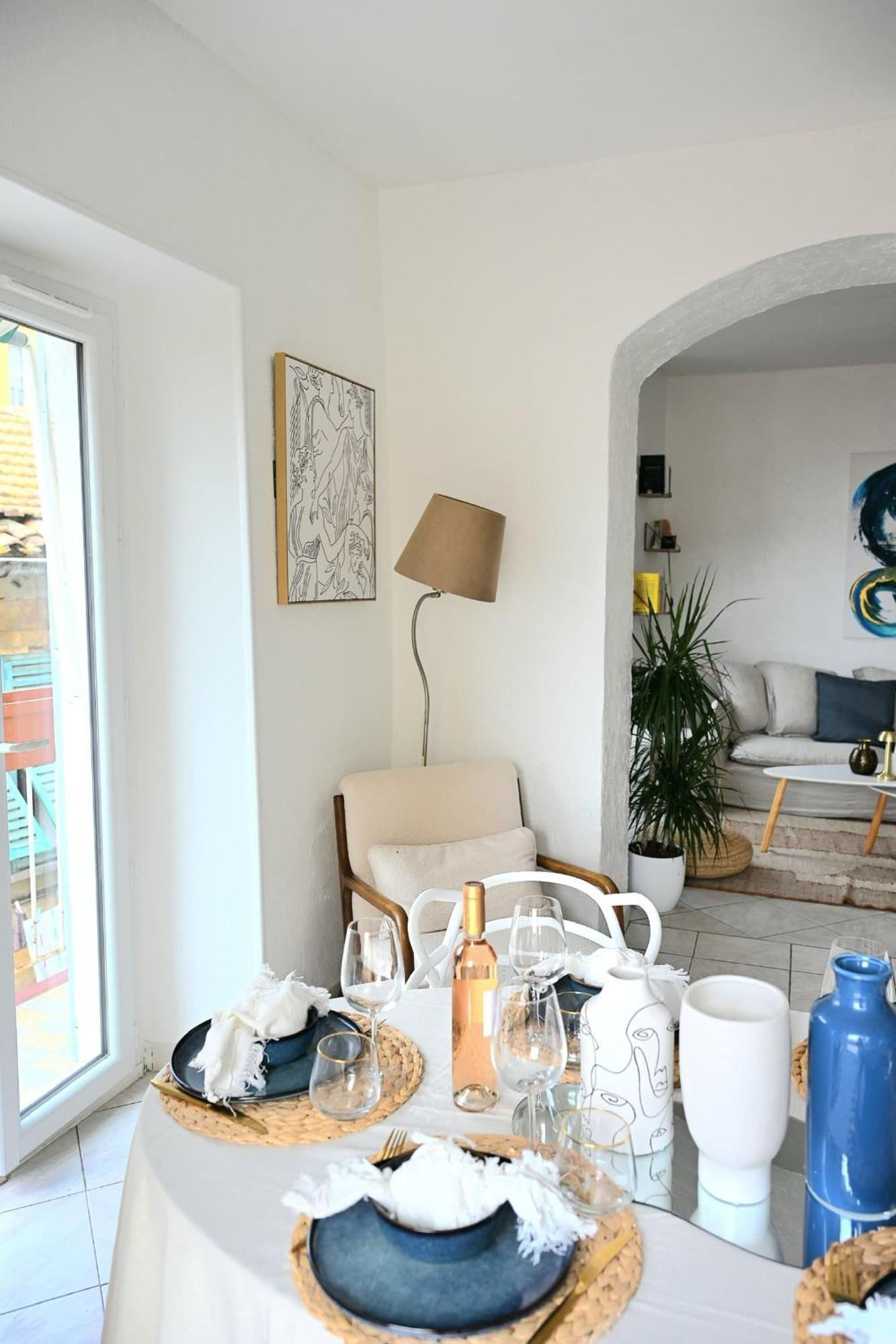 The Seaside Serenity - Calm & Charming Bay View Flat - Heart Of Villefranche エクステリア 写真