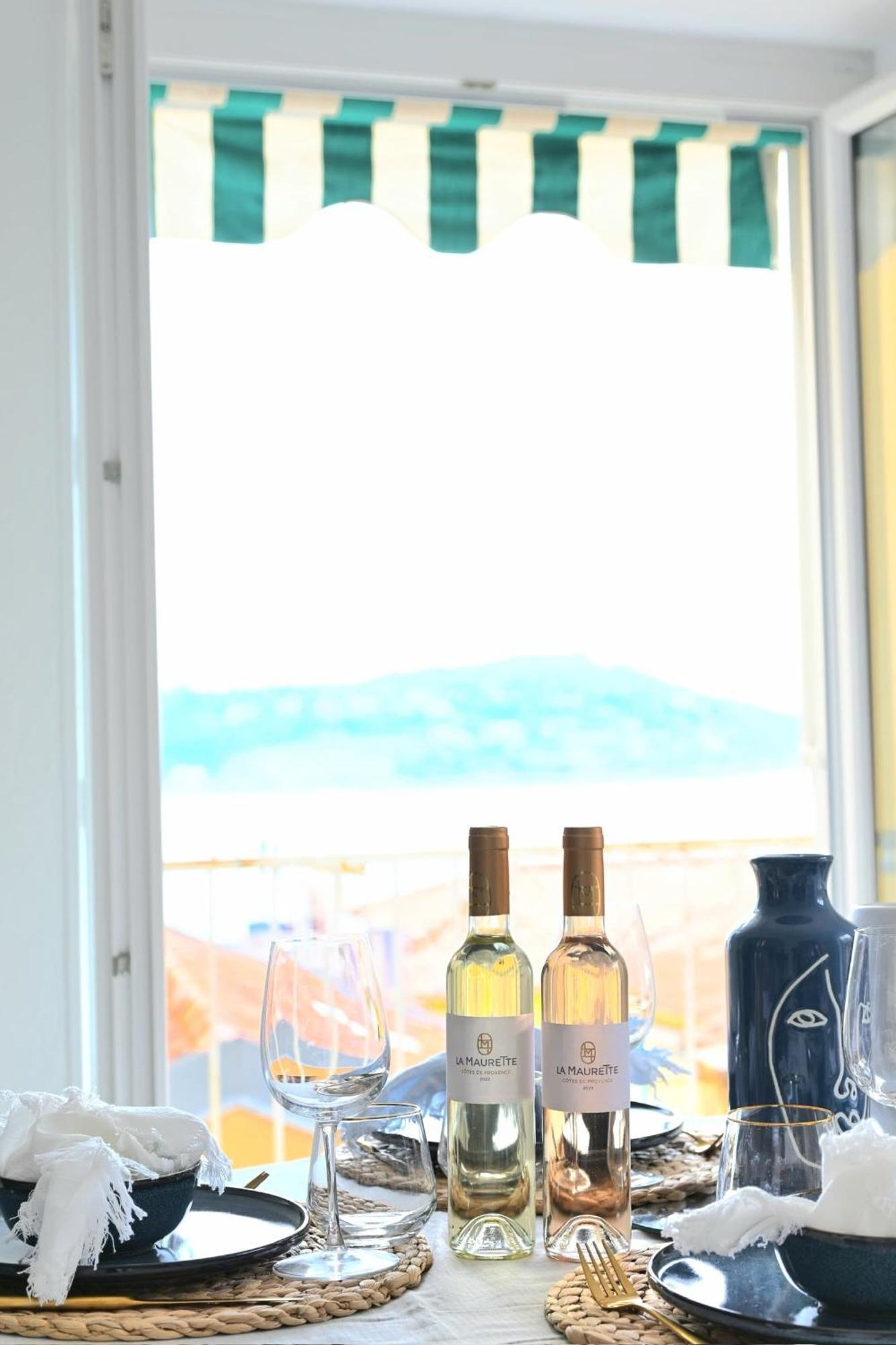 The Seaside Serenity - Calm & Charming Bay View Flat - Heart Of Villefranche エクステリア 写真